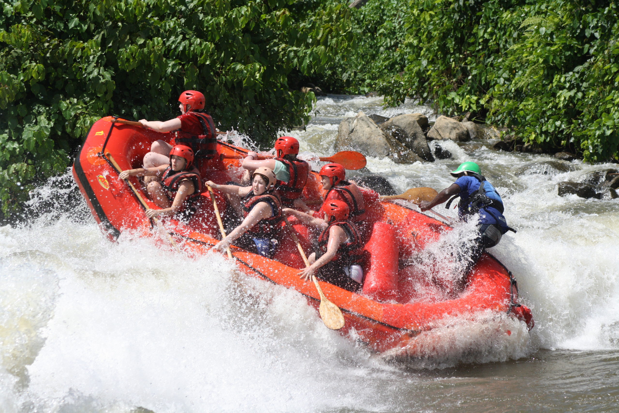 Rafting the River Nile