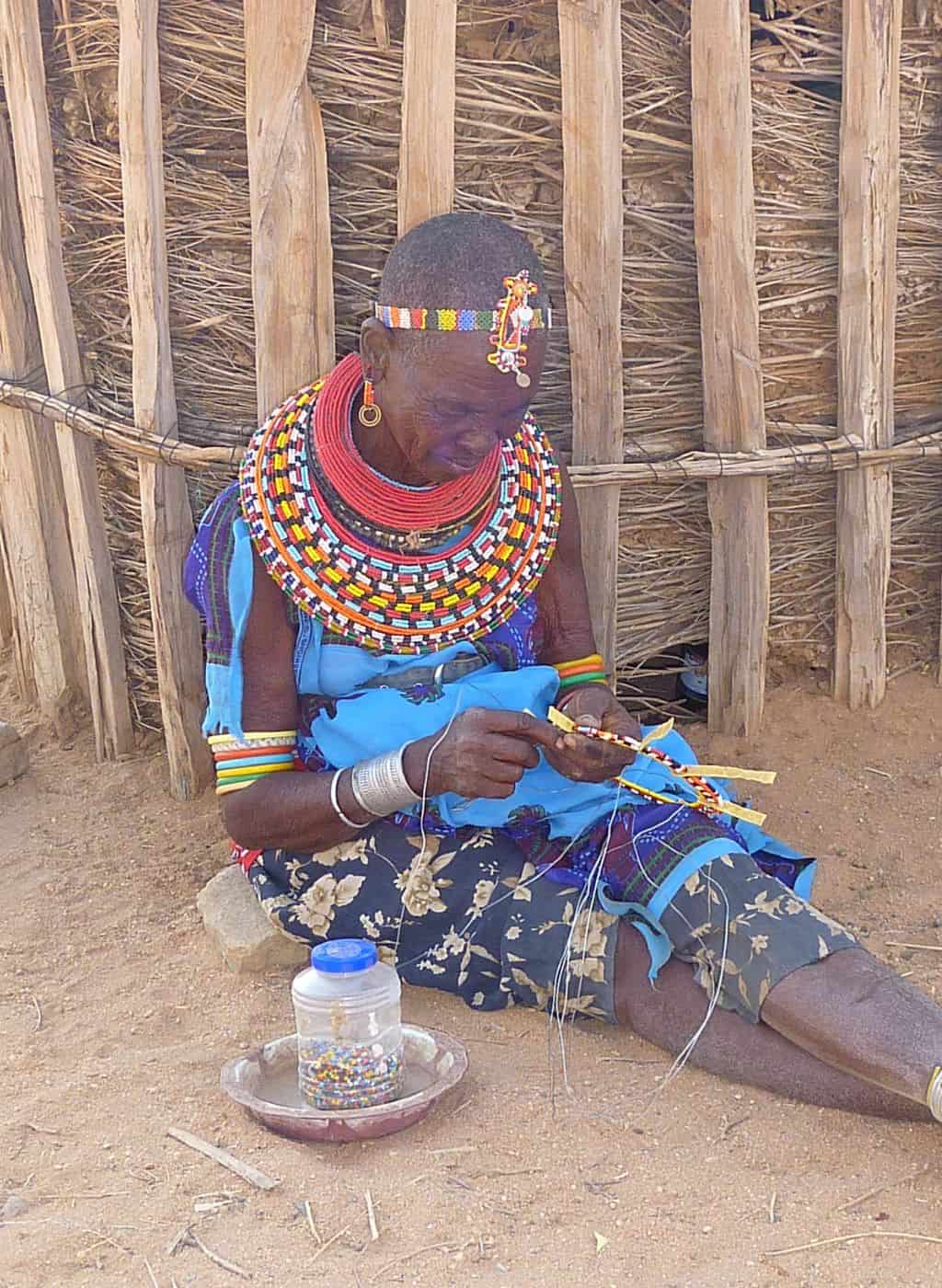 Samburu Woman at Umoja Village