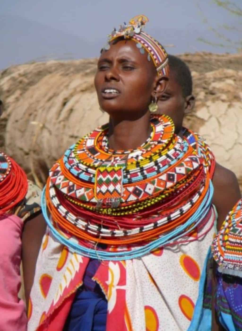 Samburu woman at Umoja Village