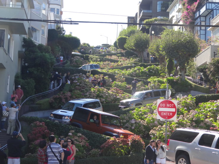 Lombard Street 'The Windy Road' San Francisco