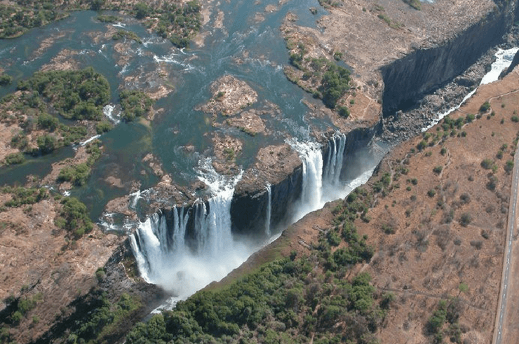 Microlighting Over Victoria Falls