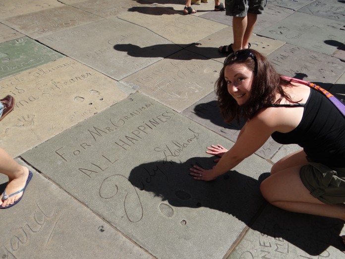 Chinese Theatre Hollywood Judy Garland