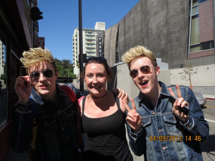 Jedward in Hollywood