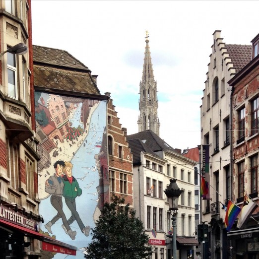 Belgian Street Scene