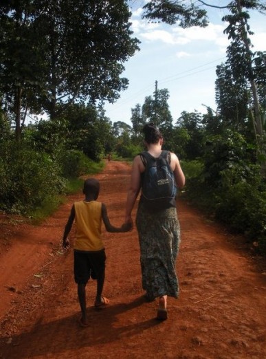 Helen and Joseph in Uganda