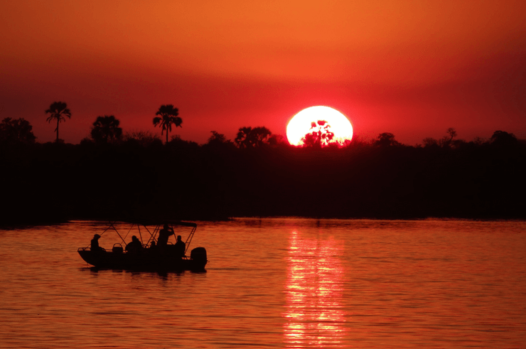 Sunset Cruise on the Zambezi River