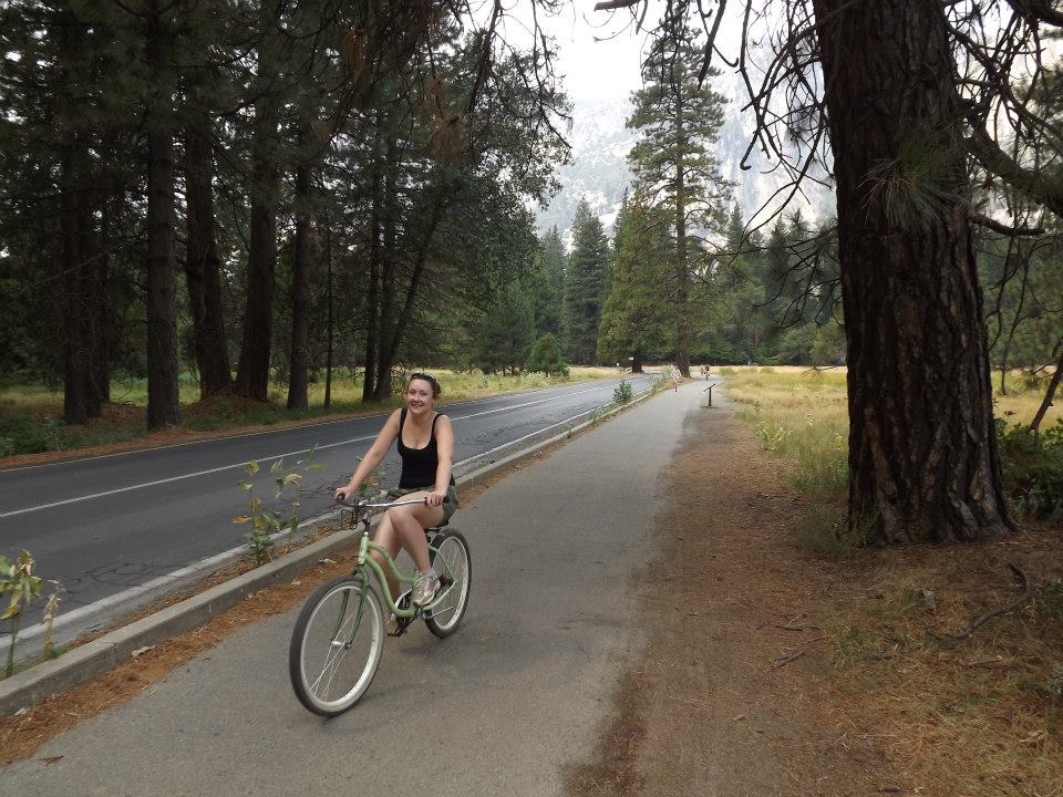 Biking in Yosemite National Park