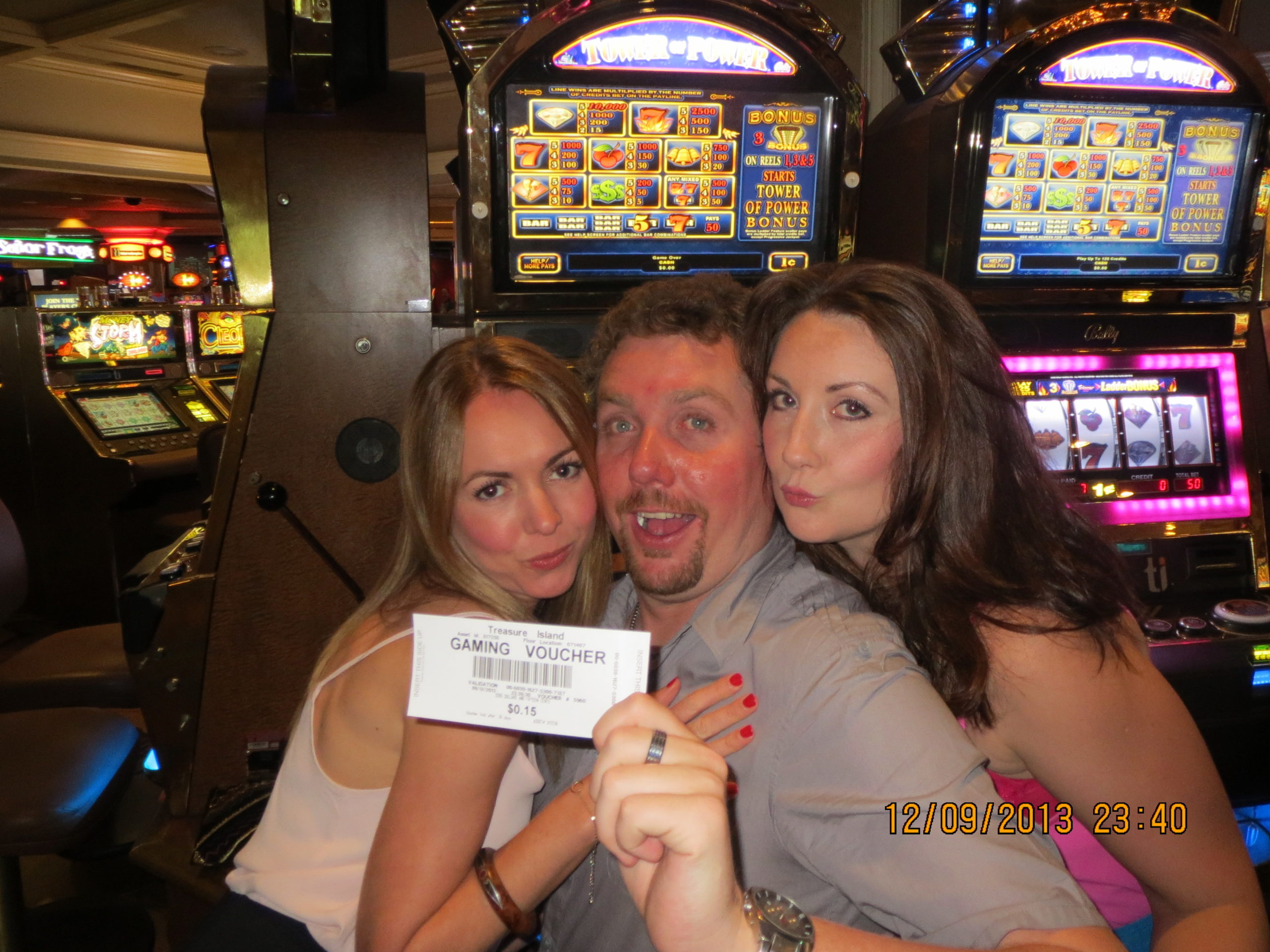 Winning big in Vegas!
