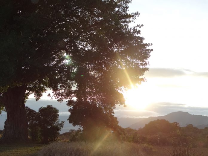 Sunrise over the Ngorongoro Crater