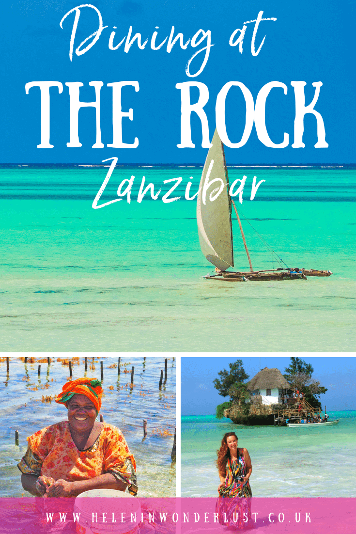 Dining at The Rock Zanzibar - Essential Info