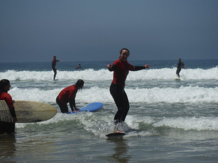 Surfing - Tamraght, Morocco - www.heleninwonderlust.co.uk