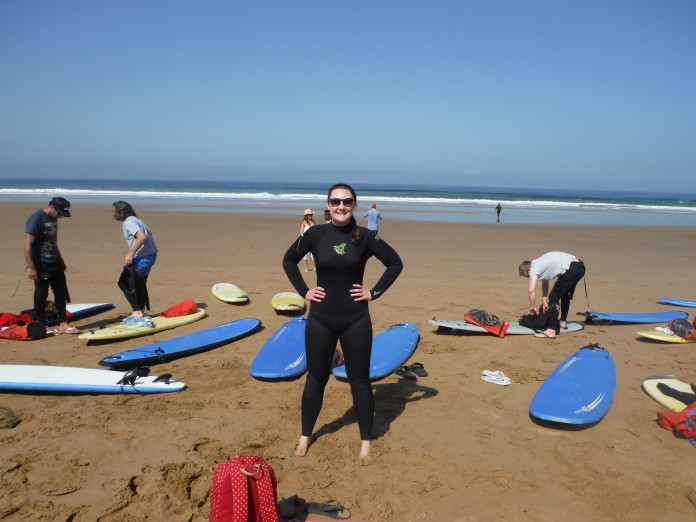 Surfing - Tamraght, Morocco - www.heleninwonderlust.co.uk