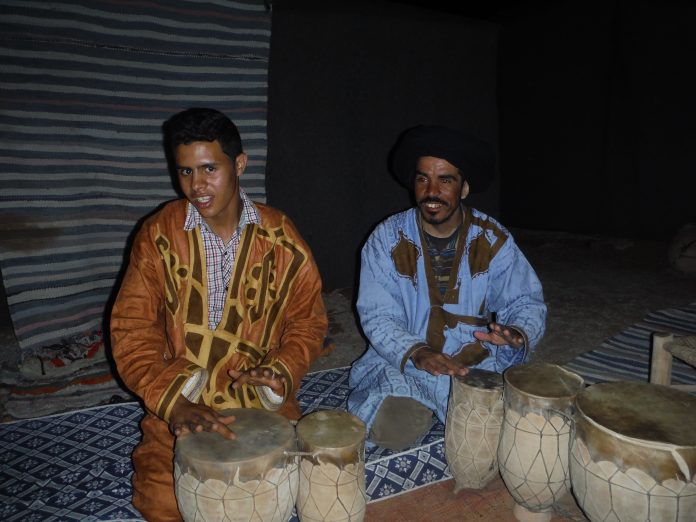 Berber Camp, the Sahara Desert, Morocco.