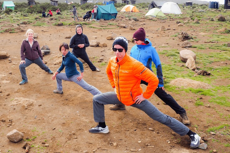 Yoga on Kilimanjaro