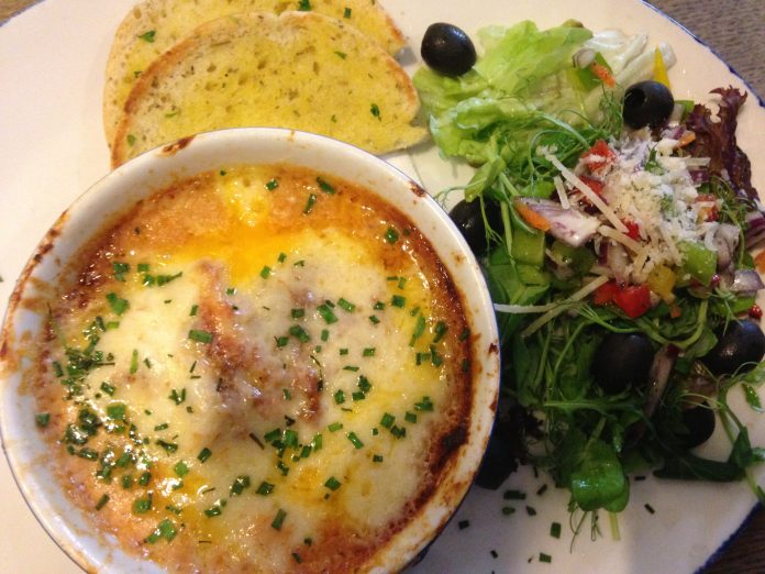 Lasagne at The Cottage Loaf