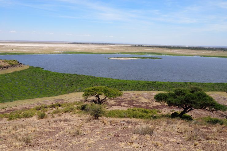 View from Observation Hill in Amboseli National Park