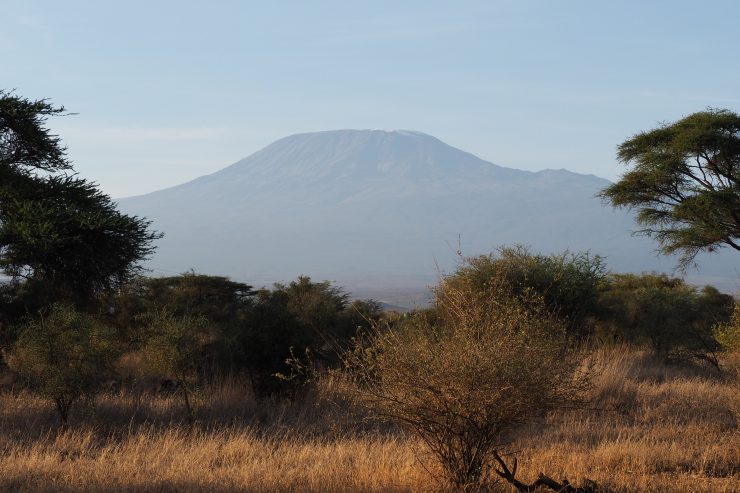 View of Kilimanjaro from Kimana Tented Camp