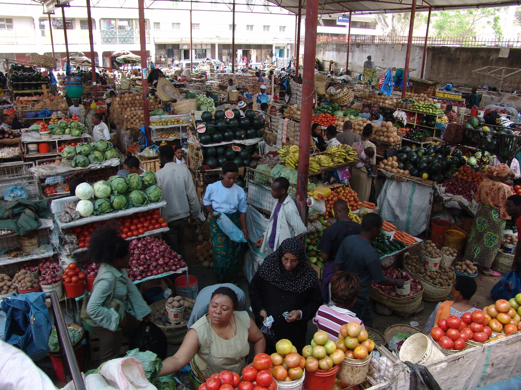 Arusha food market