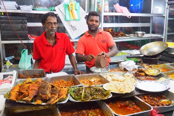 Street food in the Pettah, Colombo, Sri Lanka