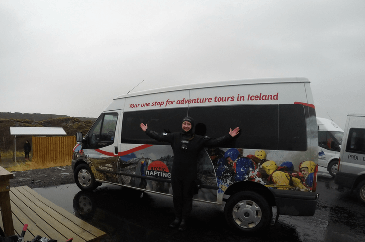 Snorkelling the Silfra Fissure in Iceland