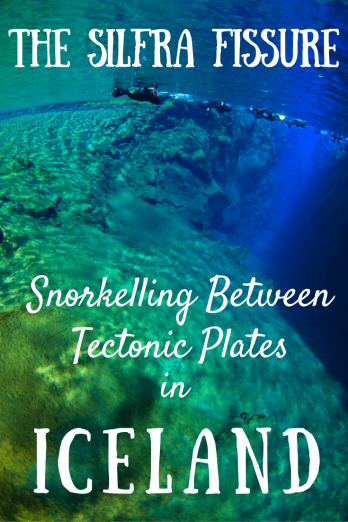 Snorkelling between tectonic plates in Iceland