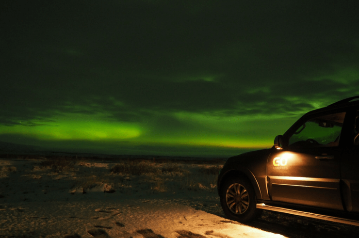 The Northern Lights in Iceland