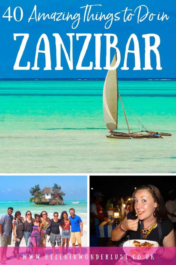 40 Amazing Things To Do in Zanzibar Helen in Wonderlust