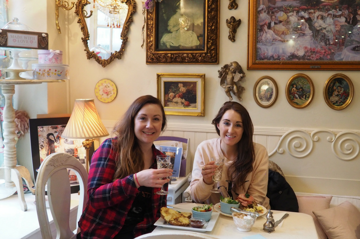 Interior of the Lavender Tea Rooms Bakewell