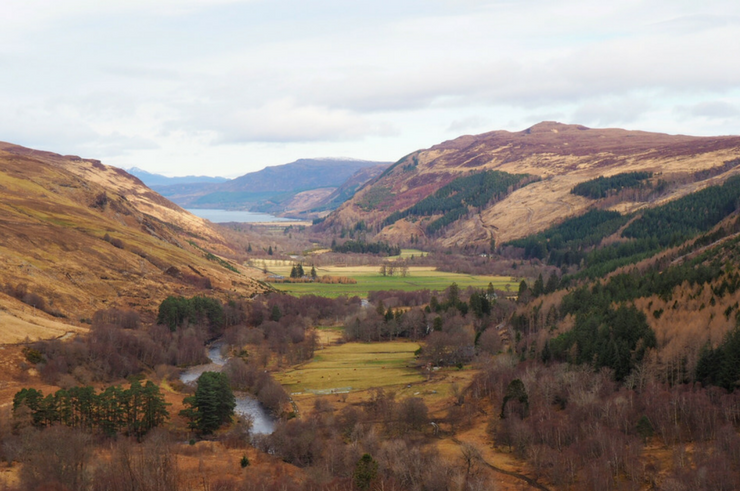 he Beautiful Scottish Highlands
