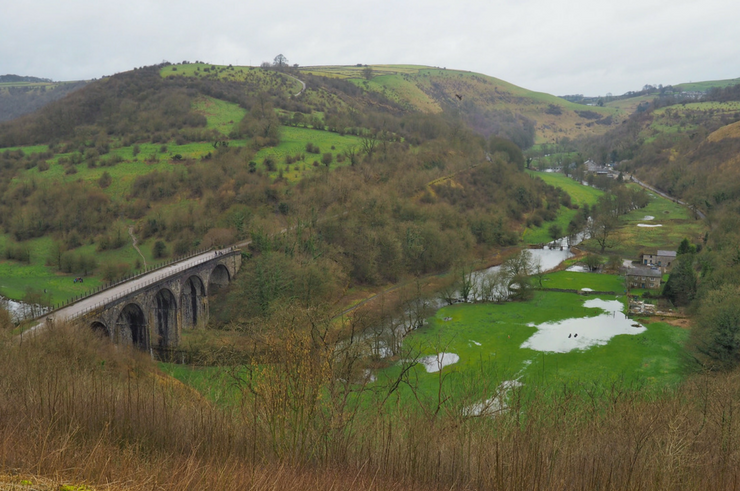 View from Monsal Head, Bakewell, Derbyshire