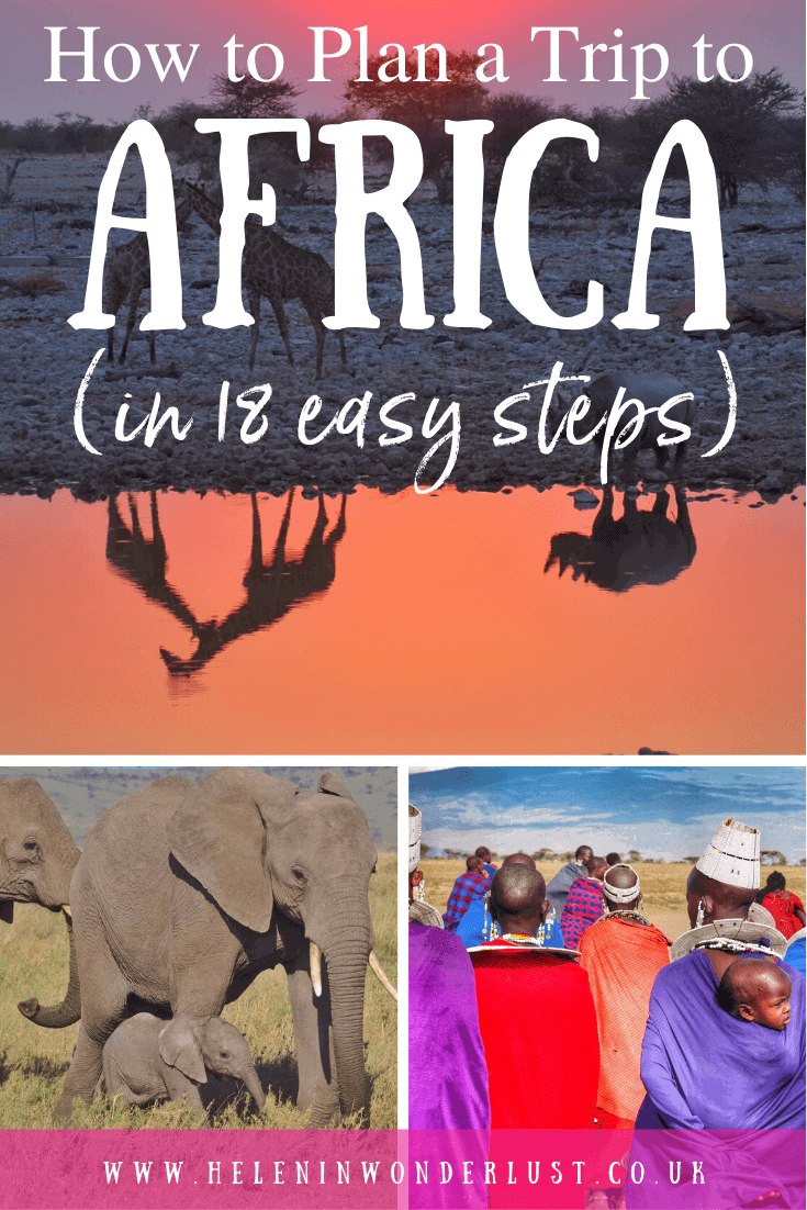 planning your trip to africa