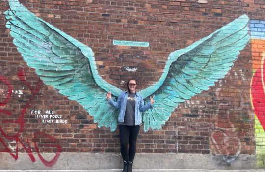 Liver Birds Mural Liverpool