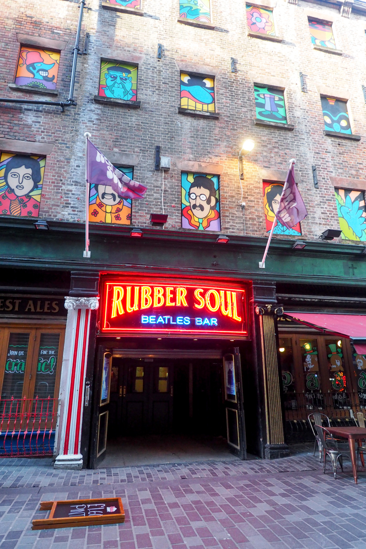 Rubber Soul Mathew Street Liverpool