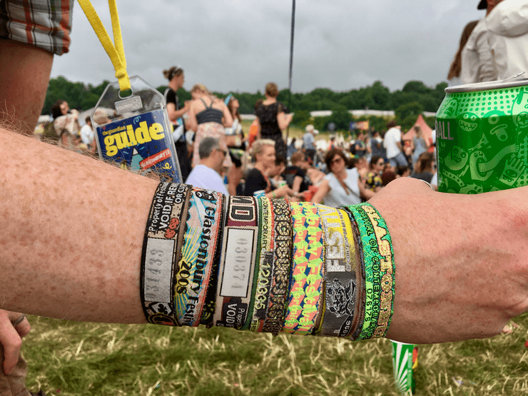 Glastonbury Wristbands