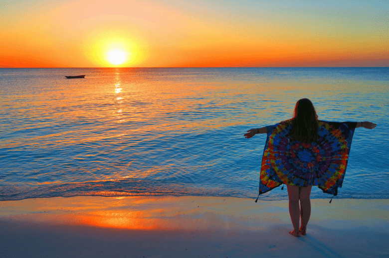 Coucher de soleil à Zanzibar