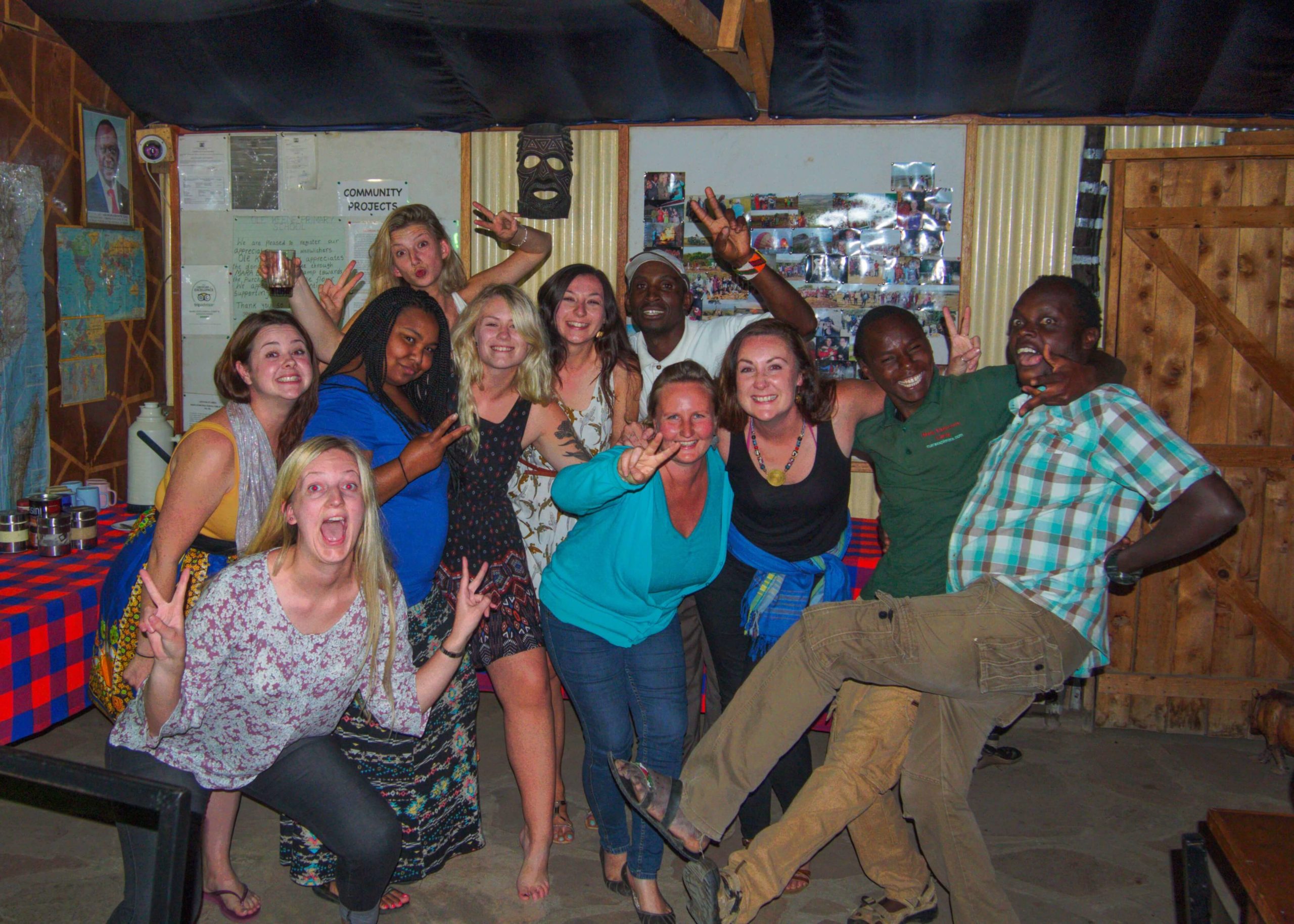 Party time in the Masai Mara