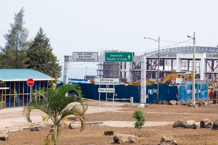 DRC Rwanda La Corniche Border