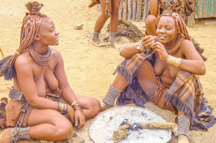 Authentic Himba Tribe Village