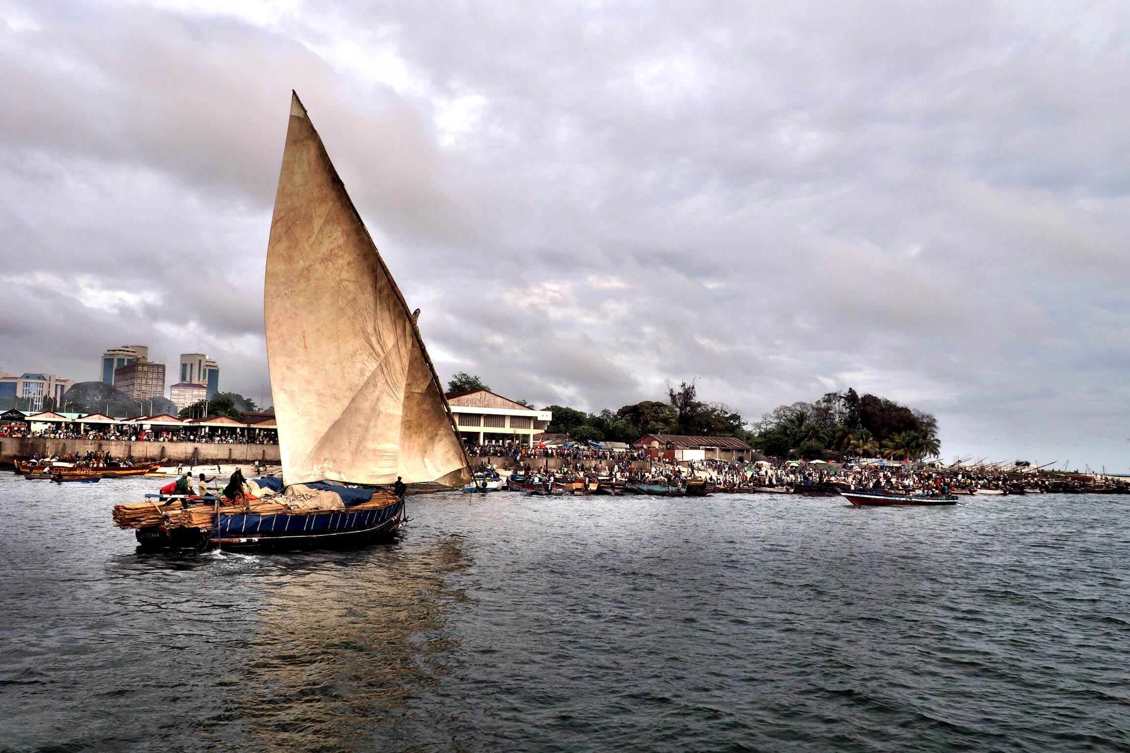 Traditional Dhow, Dar es Salaam, Tanzania