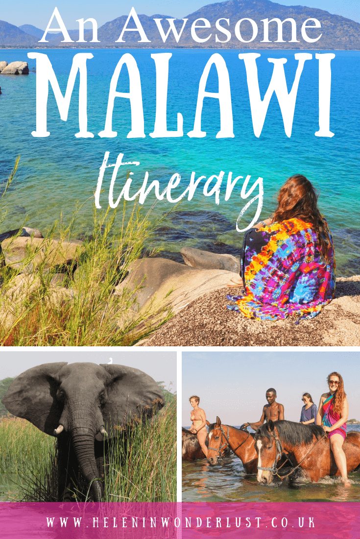 An epic Malawi Itinerary including where to go, where to stay and things to do! 