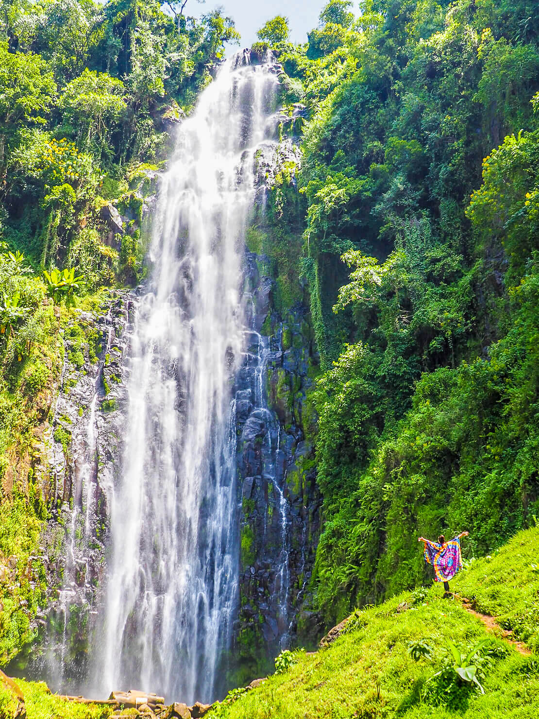 Materuni waterfall in Moshi, Tanzania