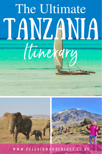 The Ultimate Tanzania Itinerary - The Ultimate Tanzania Itinerary - An incredible 2-week Tanzania Itinerary including where to go, where to stay and things to do! From safari in the Serengeti, to Mount Kilimanjaro and the beaches of Zanzibar. Here's how to maximise your time in Tanzania.