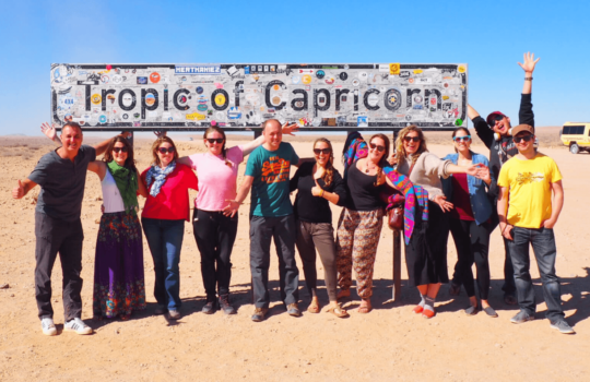 Tropic of Capricorn Sign - Things To Do in Namibia