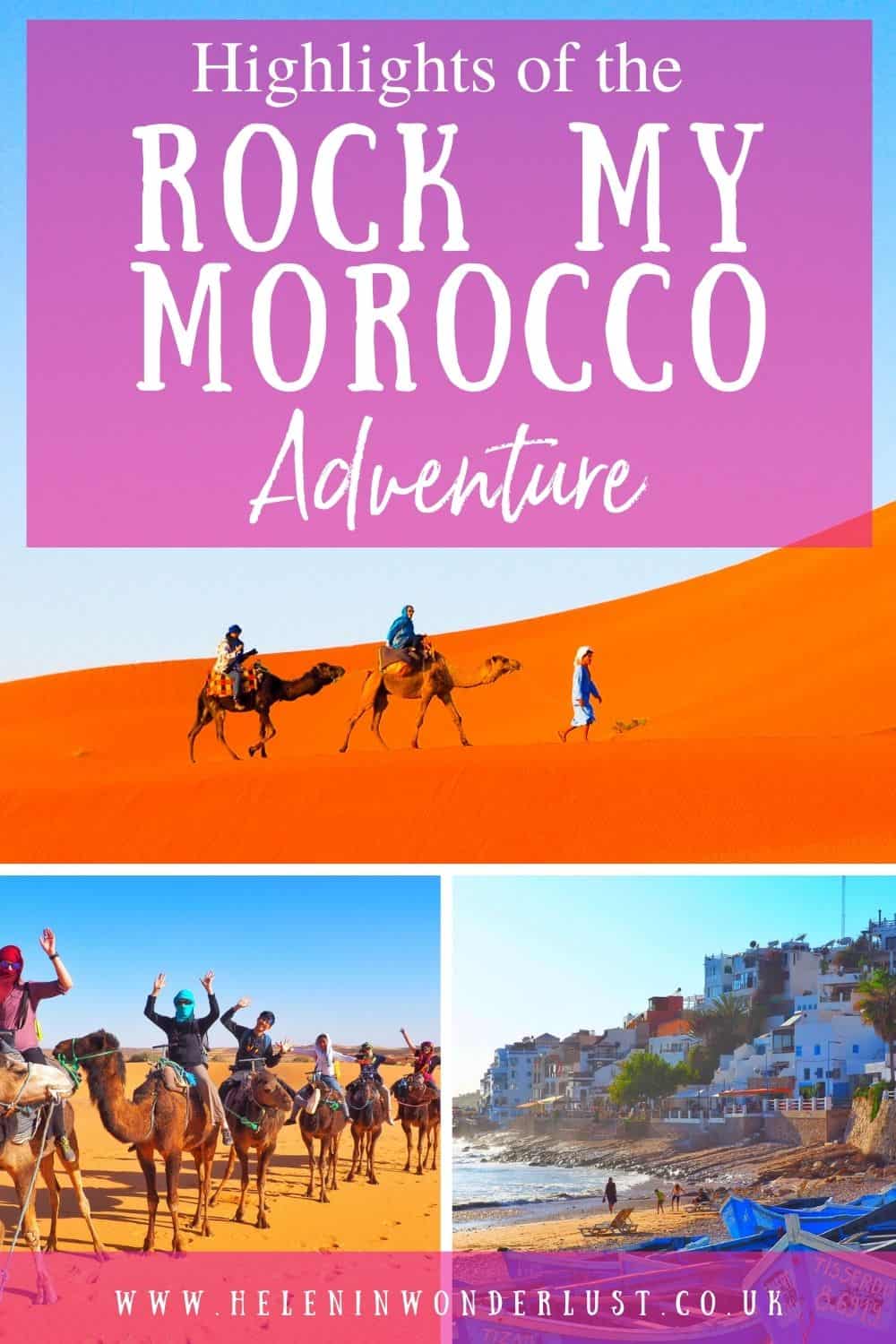 Highlights of the Rock My Morocco Adventure