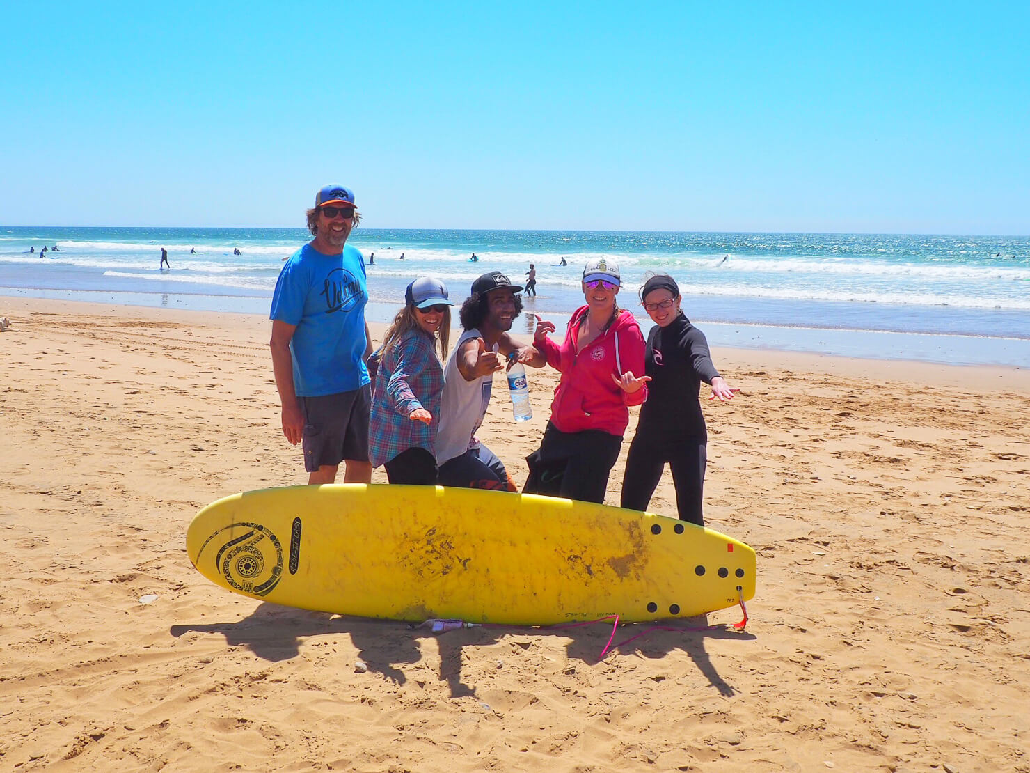 Surfing in Taghazout Morocco