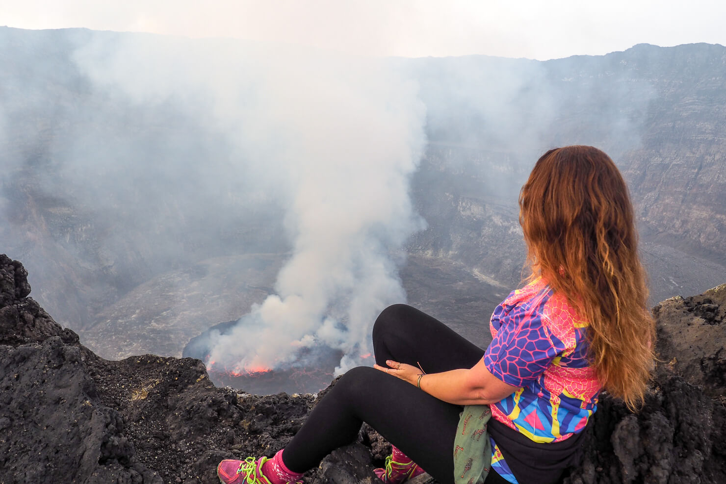 Mount Nyiragongo in the DRC