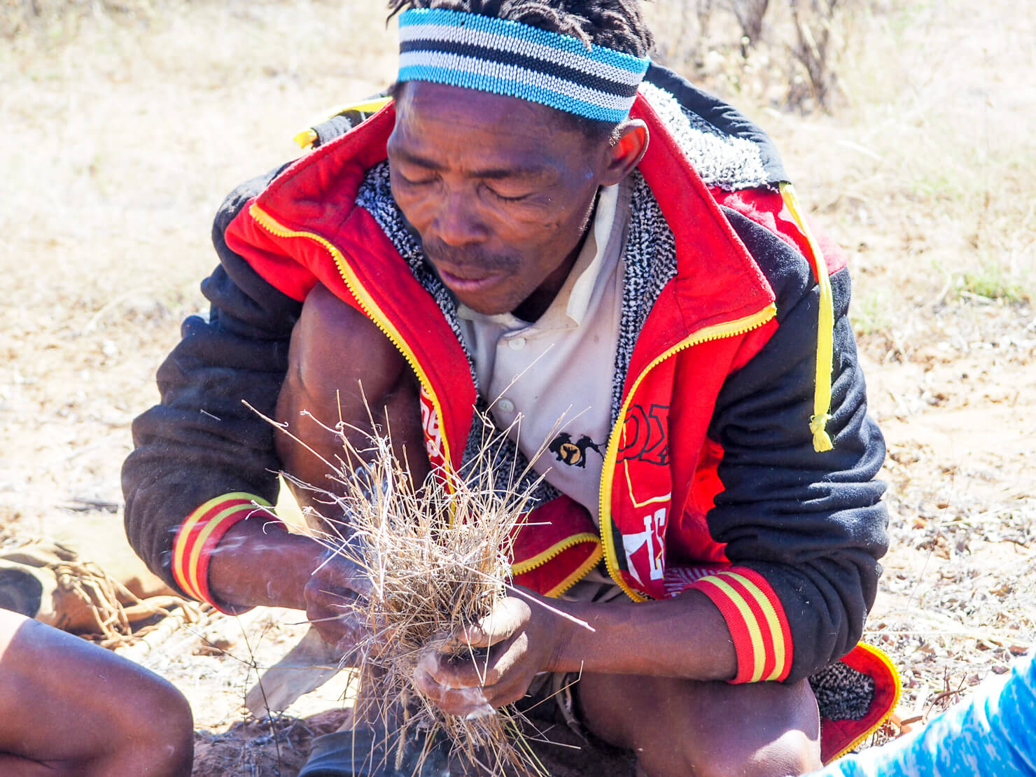 San People Dqae Qare San Lodge Botswana