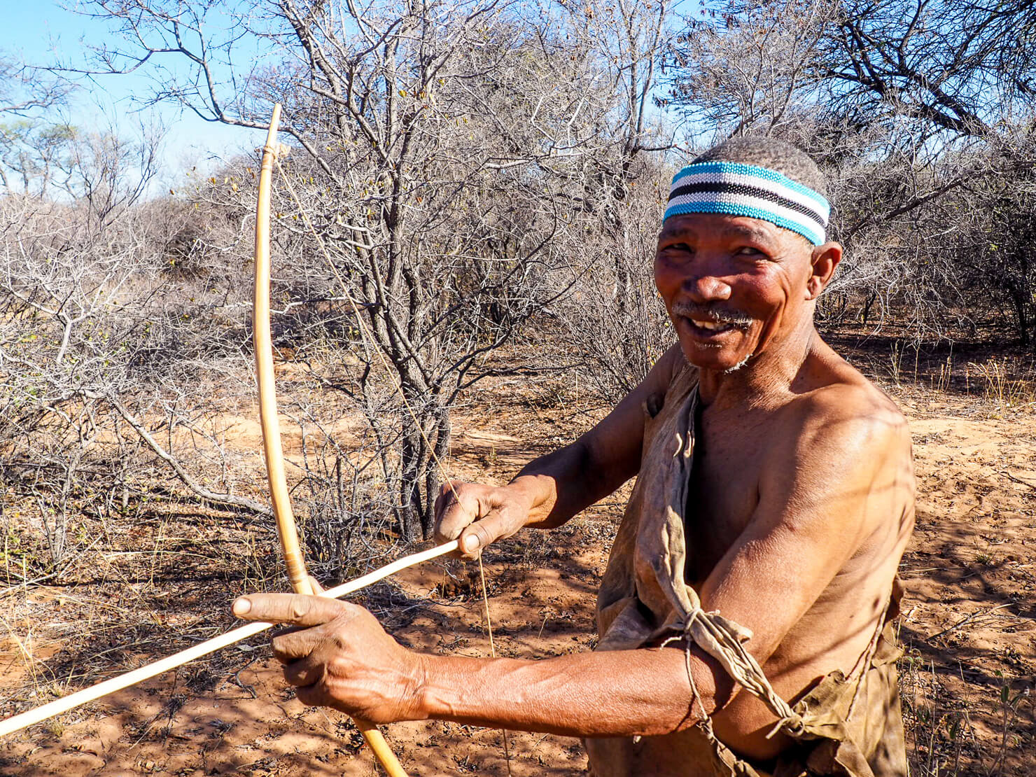 San People Dqae Qare San Lodge Botswana