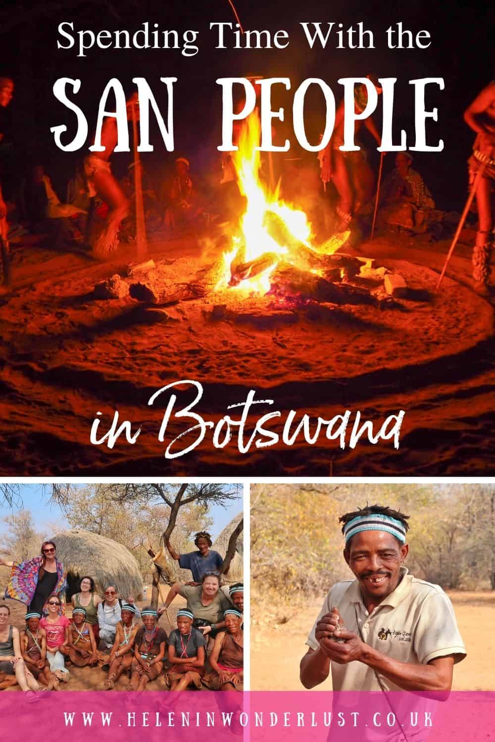 Spending Time with the San People in Botswana