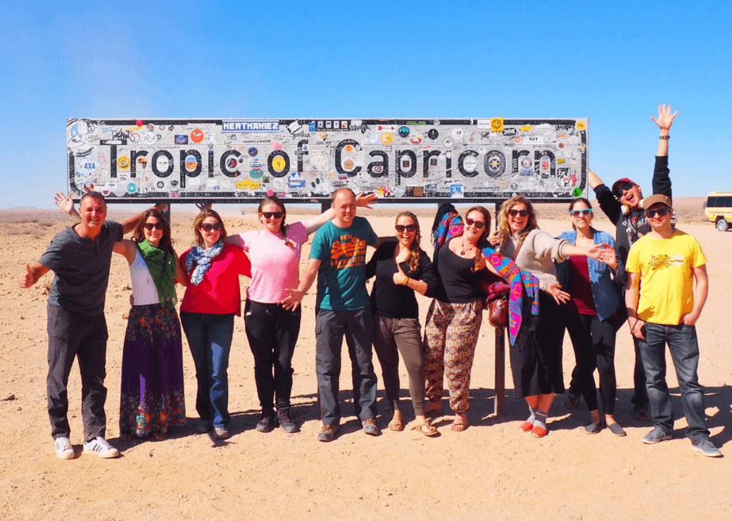 Tropic of Capricorn, Namibia